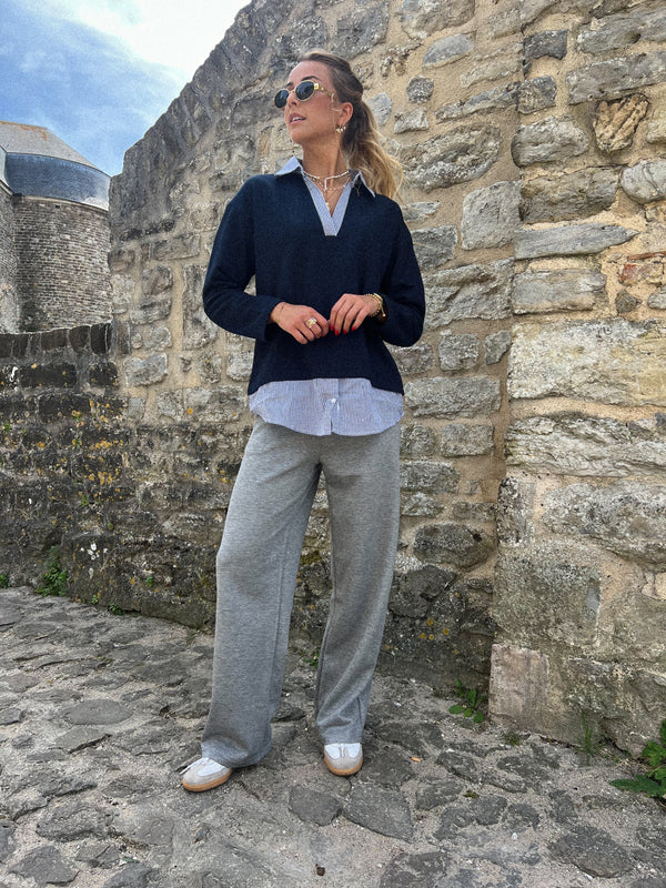 Pantalon Droit Adrien - Gris