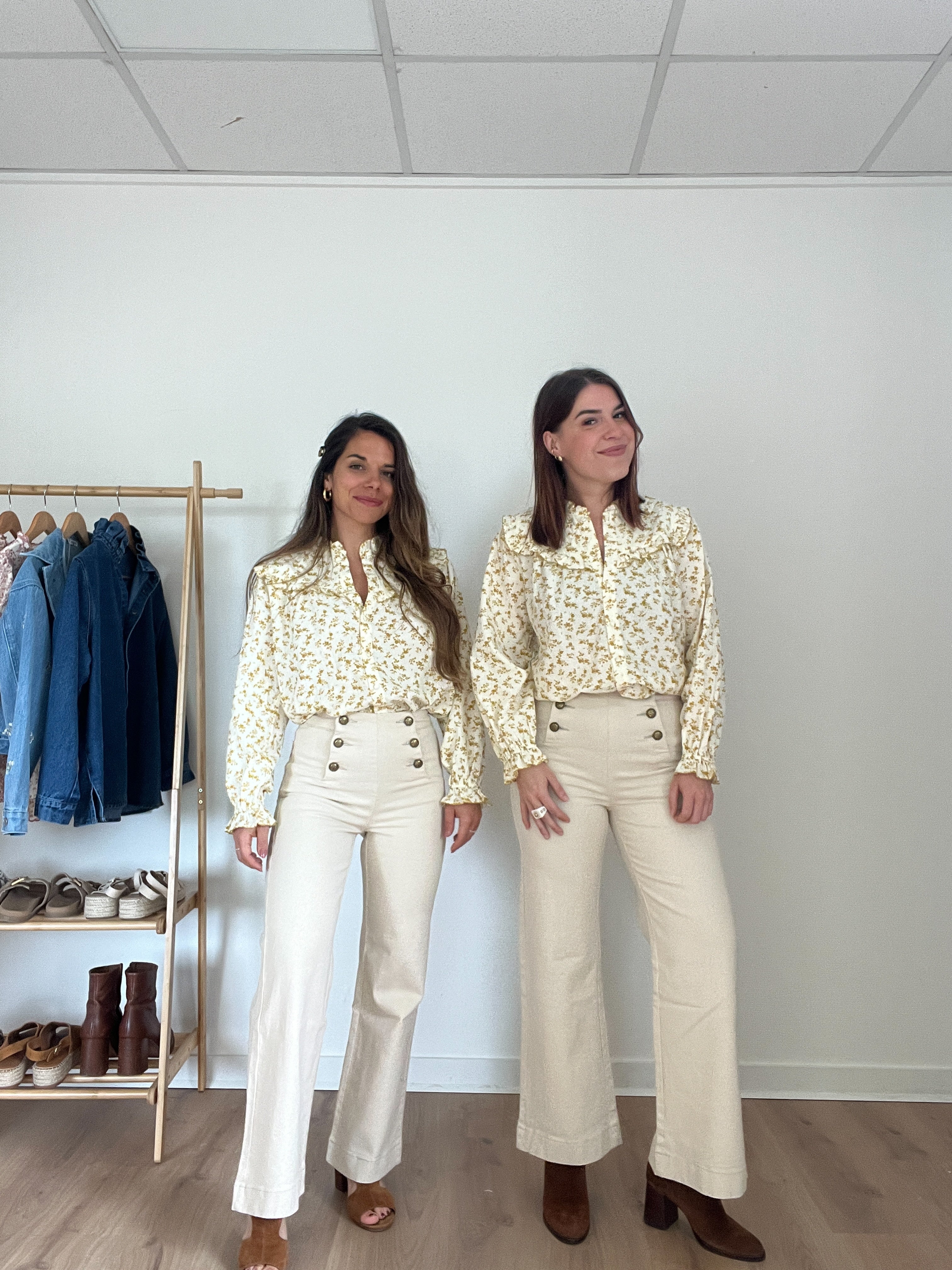 Victorine Jeans Beige