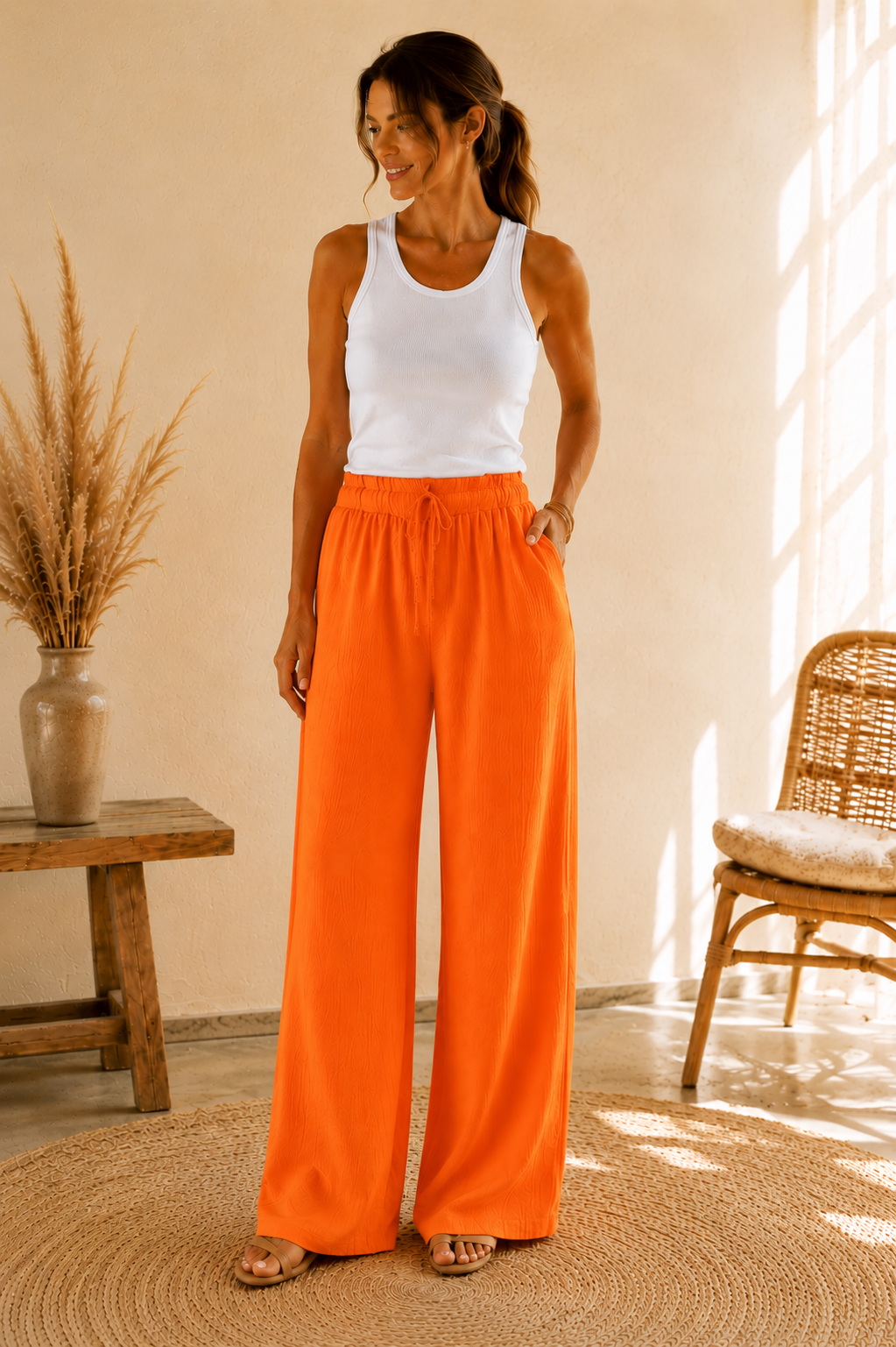 Pantalón Eden - Naranja