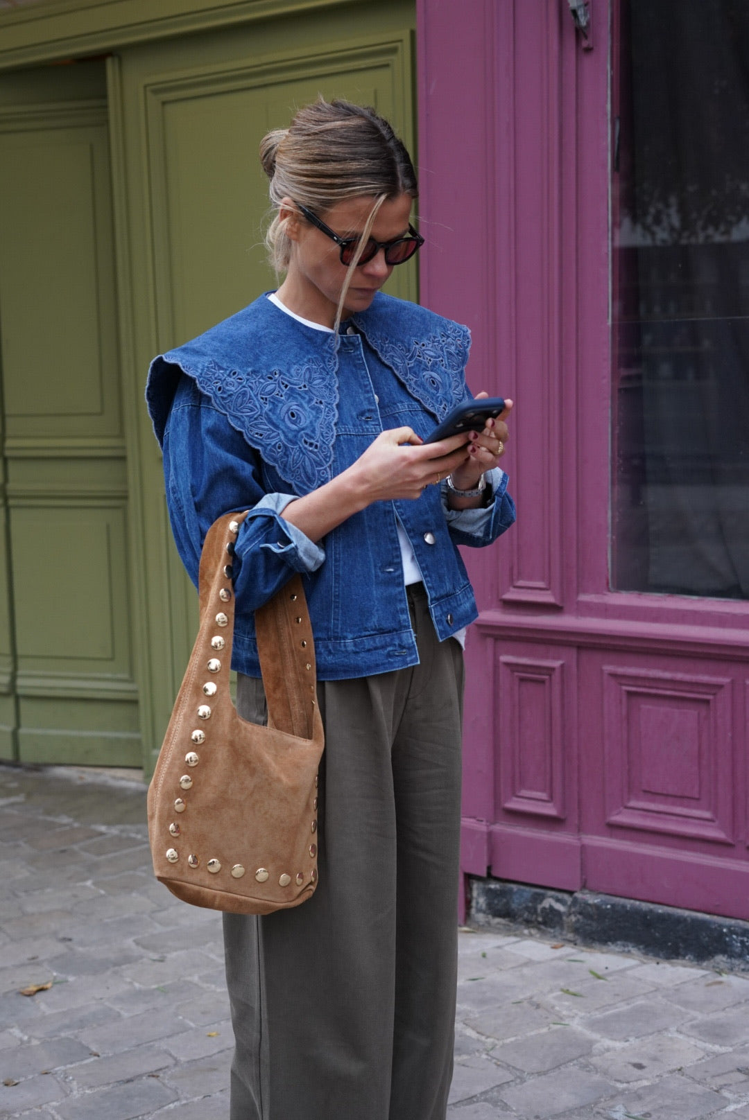 Veste Simone Denim Bleu