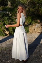 Robe Longue Émeline - Blanche