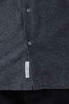 Chemise Basique - Dark Grey Melange - Homme