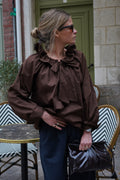 Madeleine Blouse Chocolate