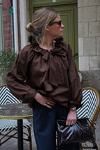 Madeleine Blouse Chocolate
