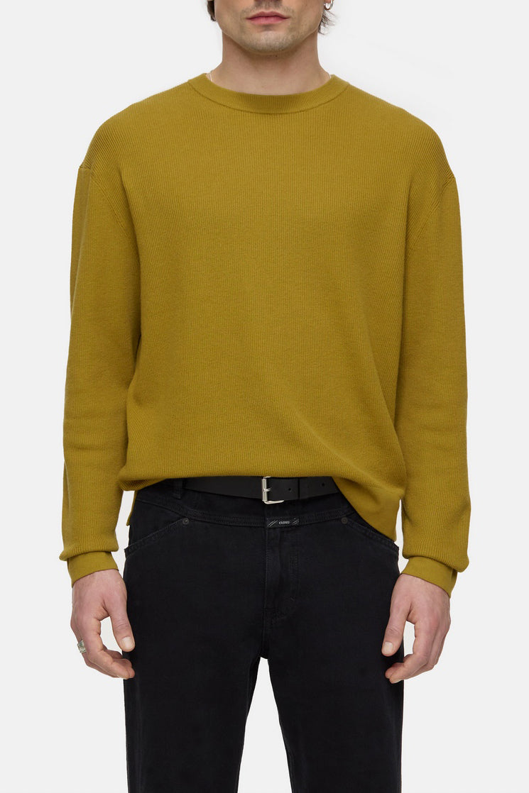 Crewneck Jumper - Dried Laurel - Homme