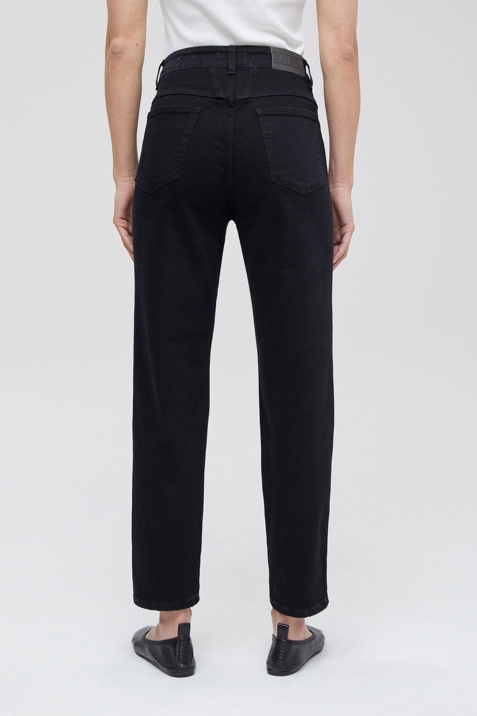 Jeans Pedal Pusher - Black - Femme