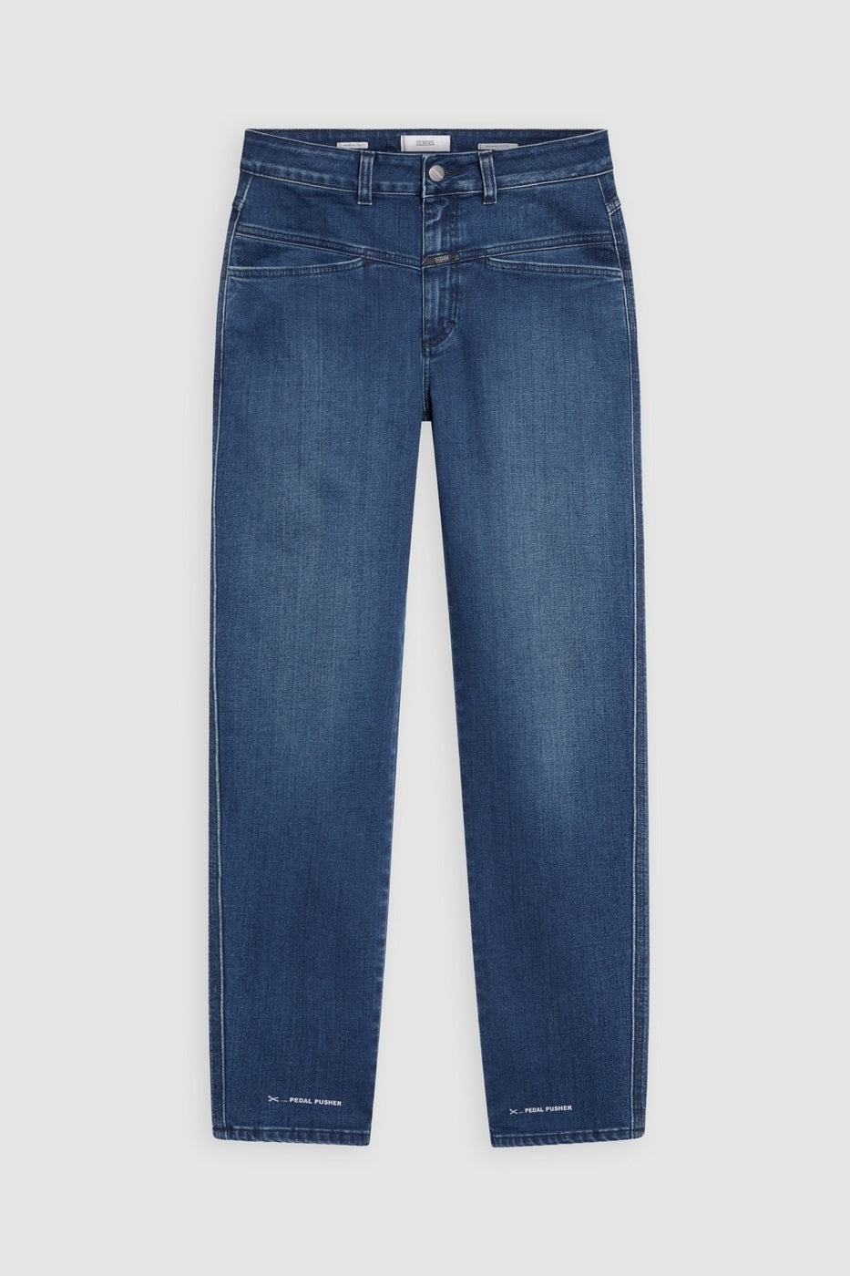 Jeans Pedal Pusher - Dark Blue - Femme