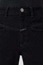 Jeans Pedal Pusher - Black - Femme