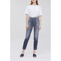 Jean Pedal Pusher - Mid Grey - Femme