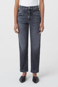 Jeans Pedal Pusher - Dark Grey - Femme