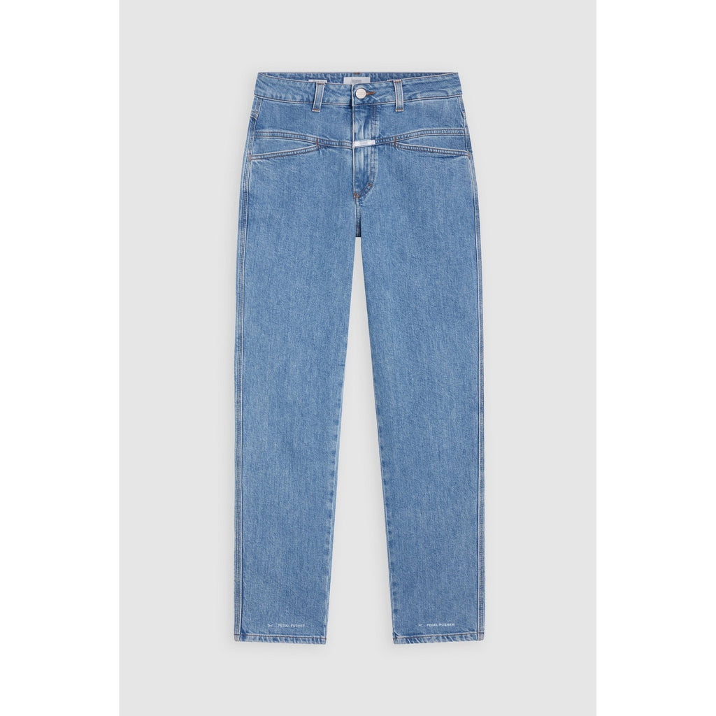 Jean En Coton Biologique - Bleu - Femme