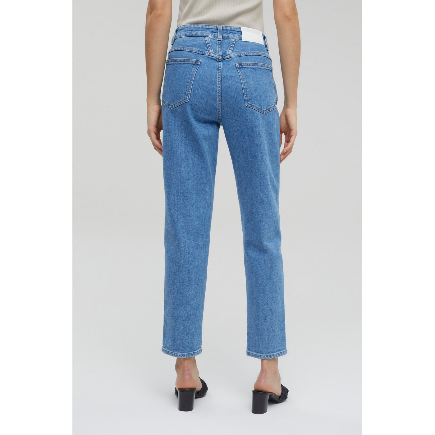 Jean En Coton Biologique - Bleu - Femme