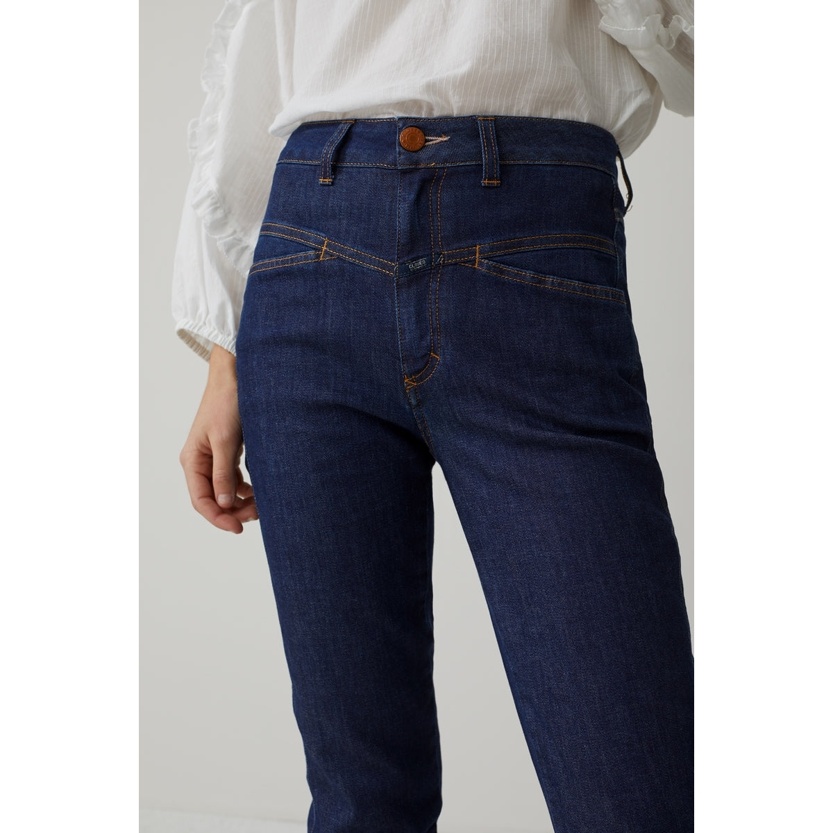 Closed - Vaqueros Closed Pedal Pusher - Azul oscuro - Mujer