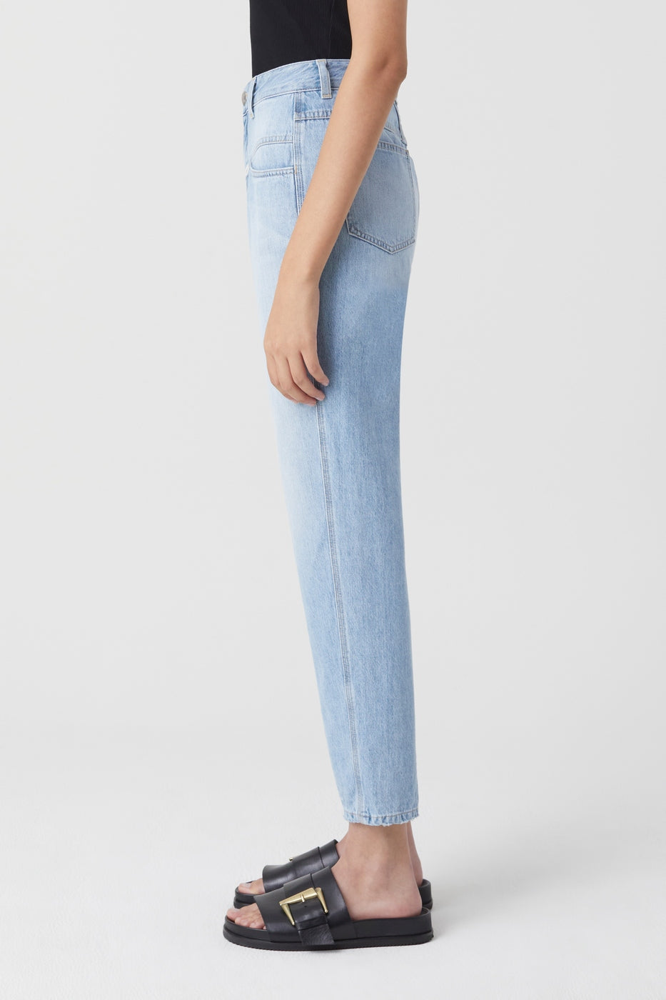 Jeans Pedal Pusher - Light Blue - Femme