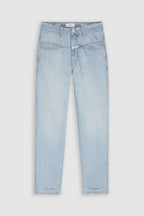 Jeans Pedal Pusher - Light Blue - Femme
