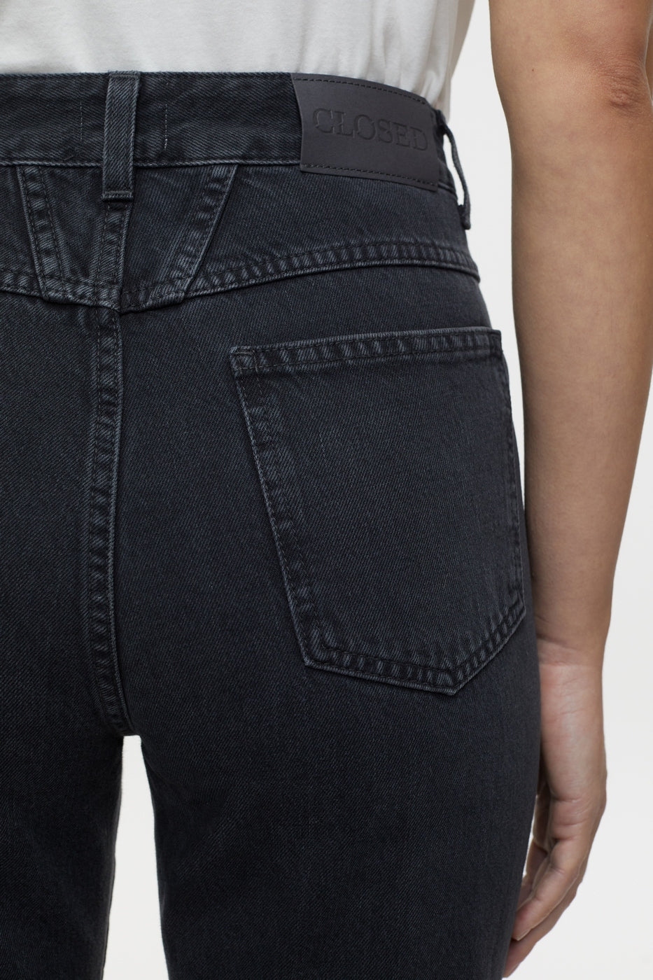 Jeans Pedal Pusher - Dark Grey - Femme