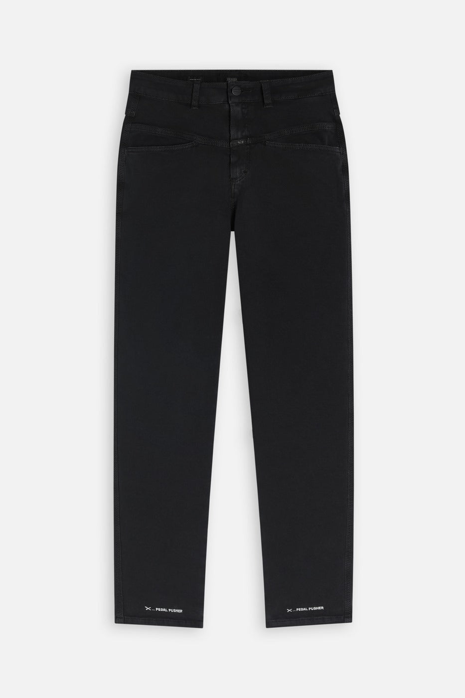 Cerrado - Pantalones Pedal Pusher - Negro - Mujer