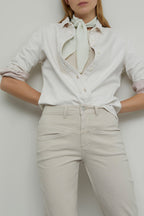 Pantalon Pedal Pusher - Lychee - Femme