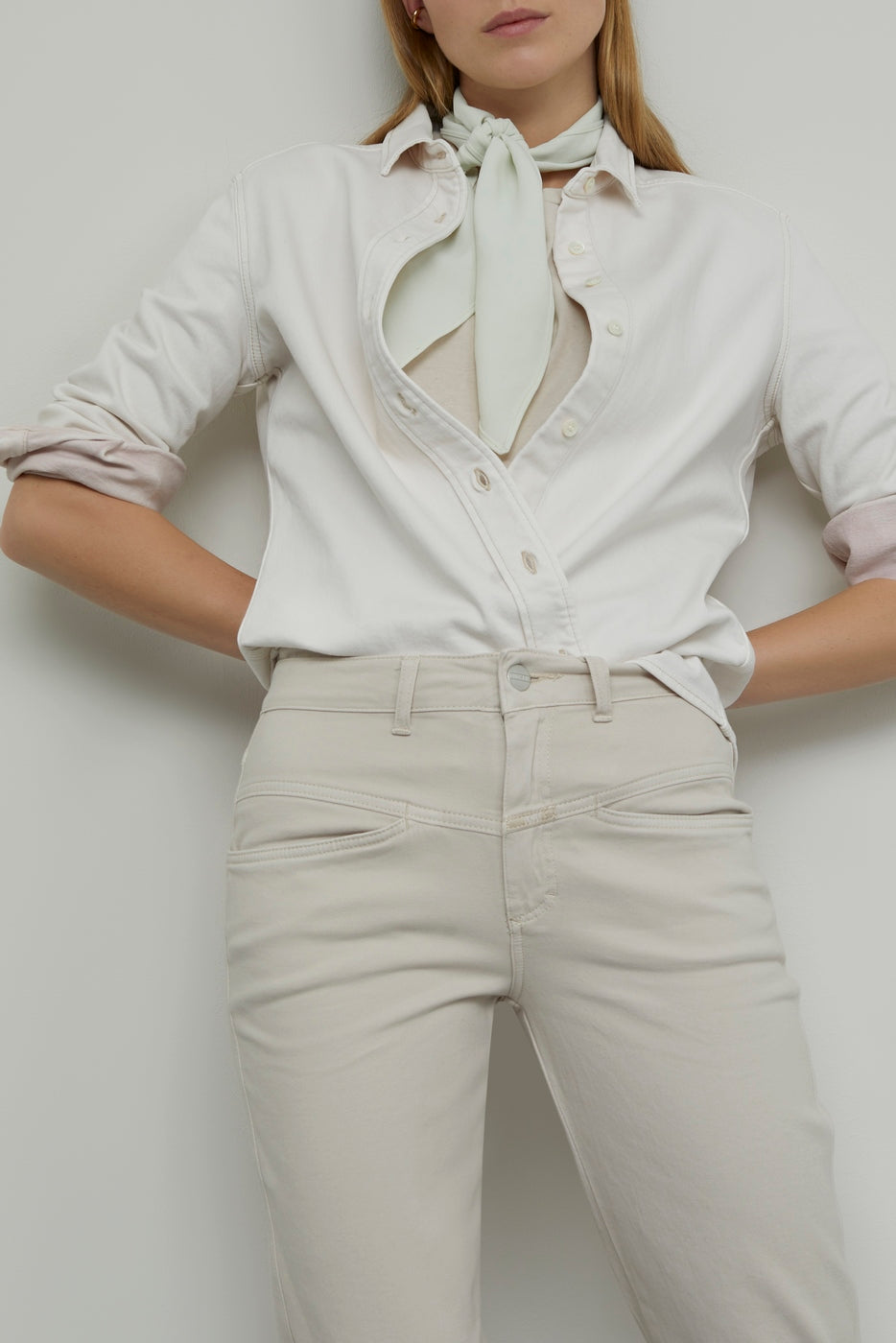 Pantalon Pedal Pusher - Lychee - Femme