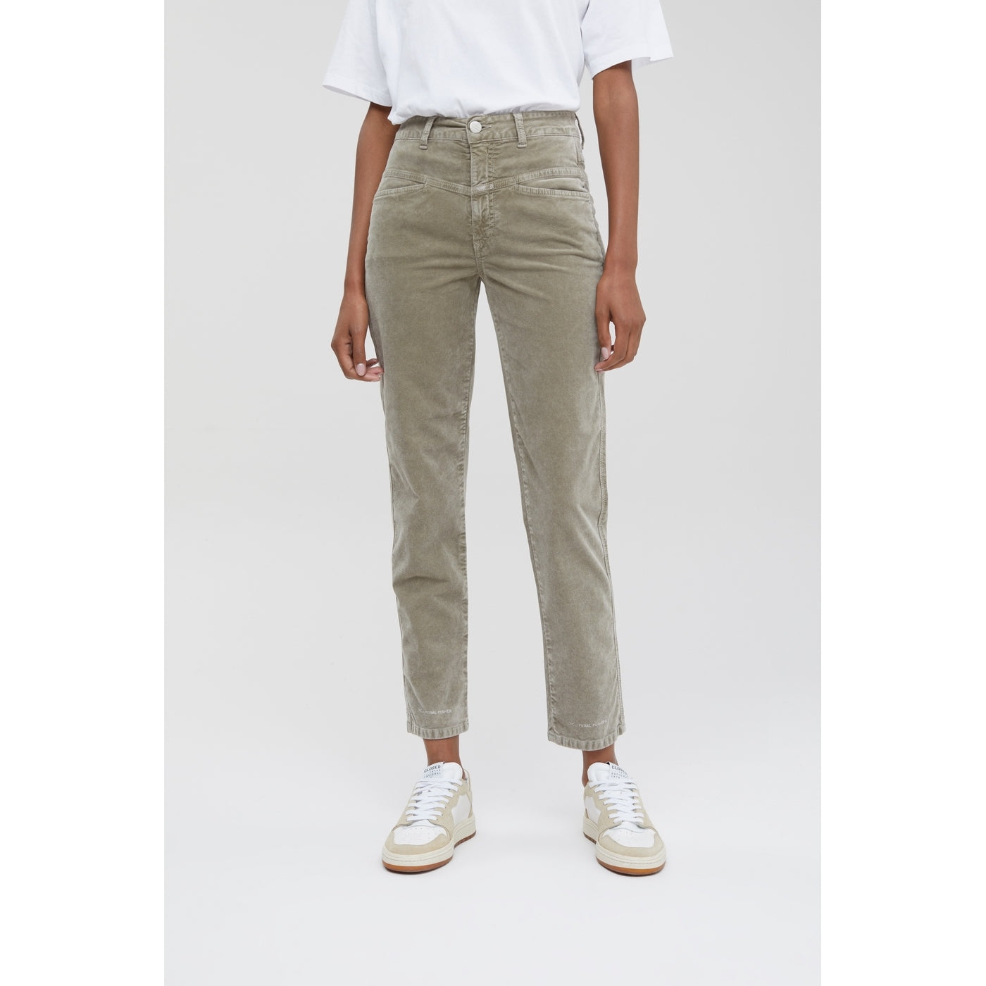 Pantalon Pedal Pusher - Muddy Beige - Femme