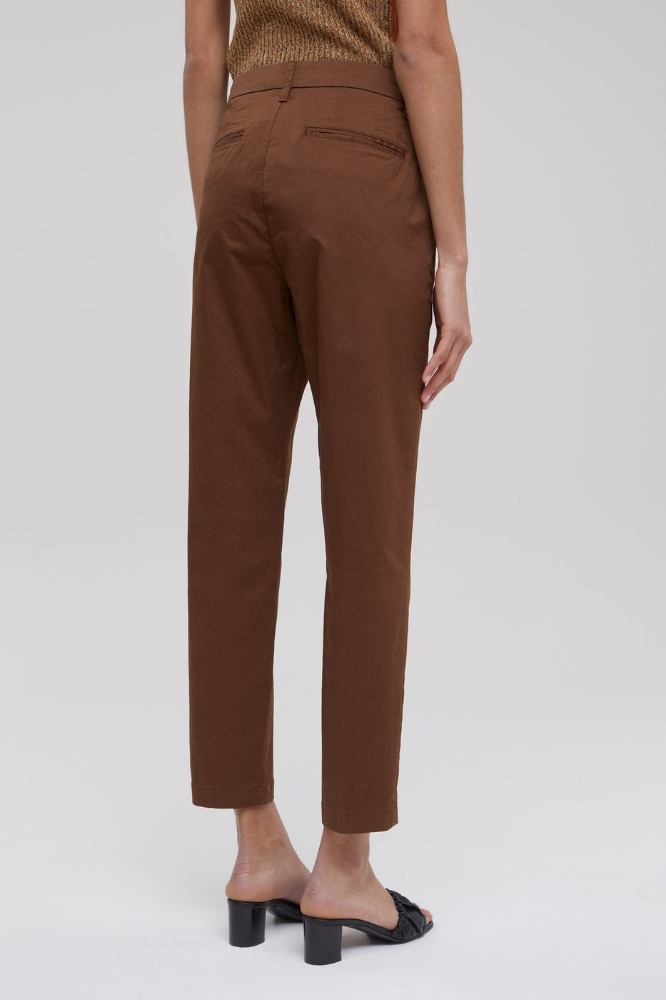 Pantalon Slim - Marron - Femme