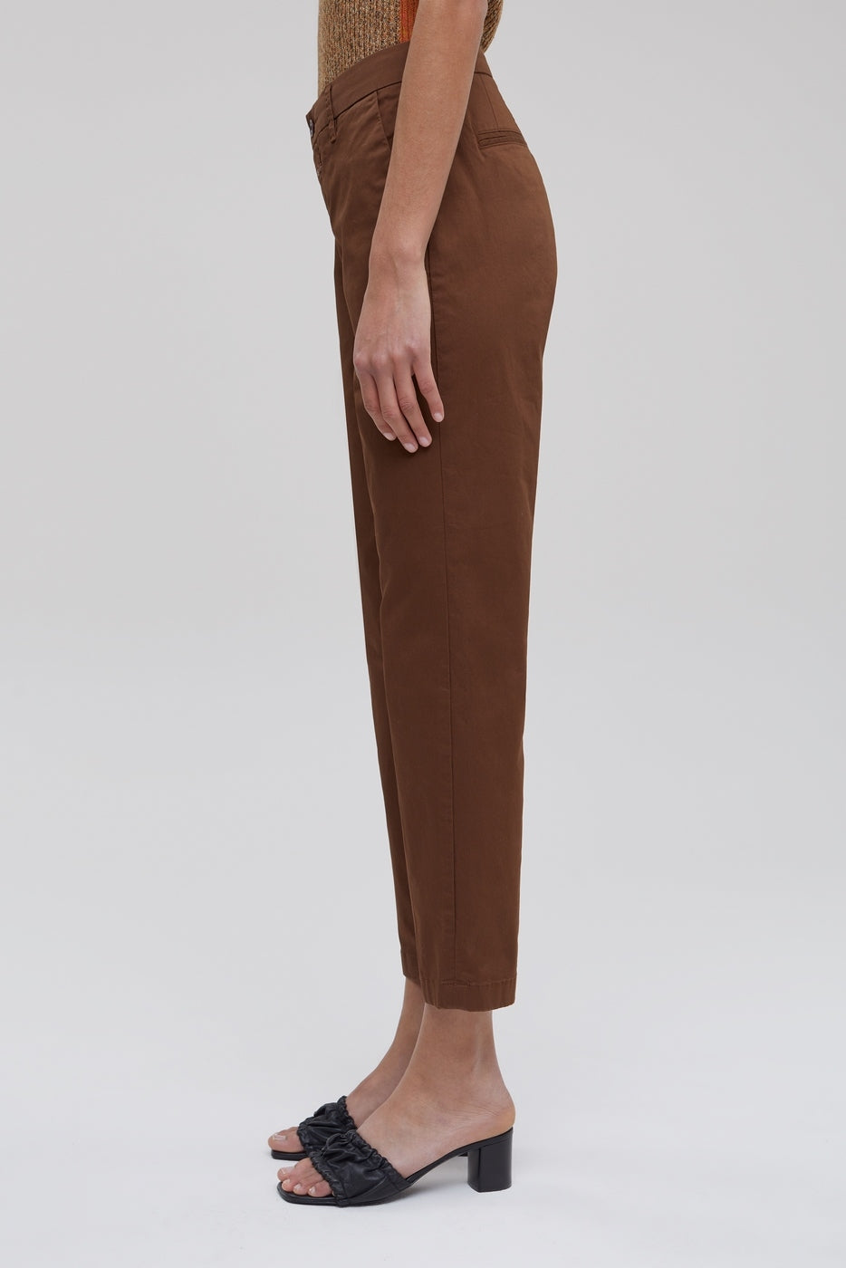 Pantalon Slim - Marron - Femme