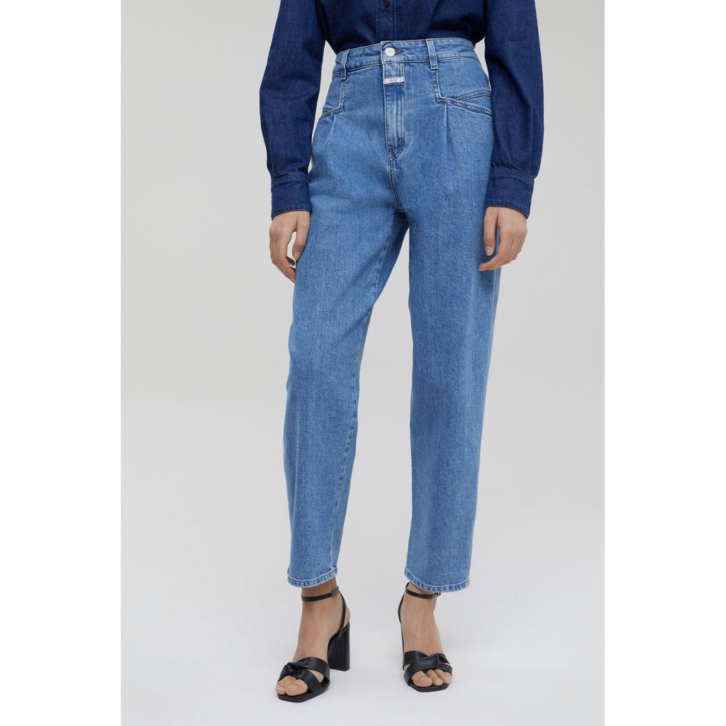 Jean En Coton Biologique - Bleu - Femme