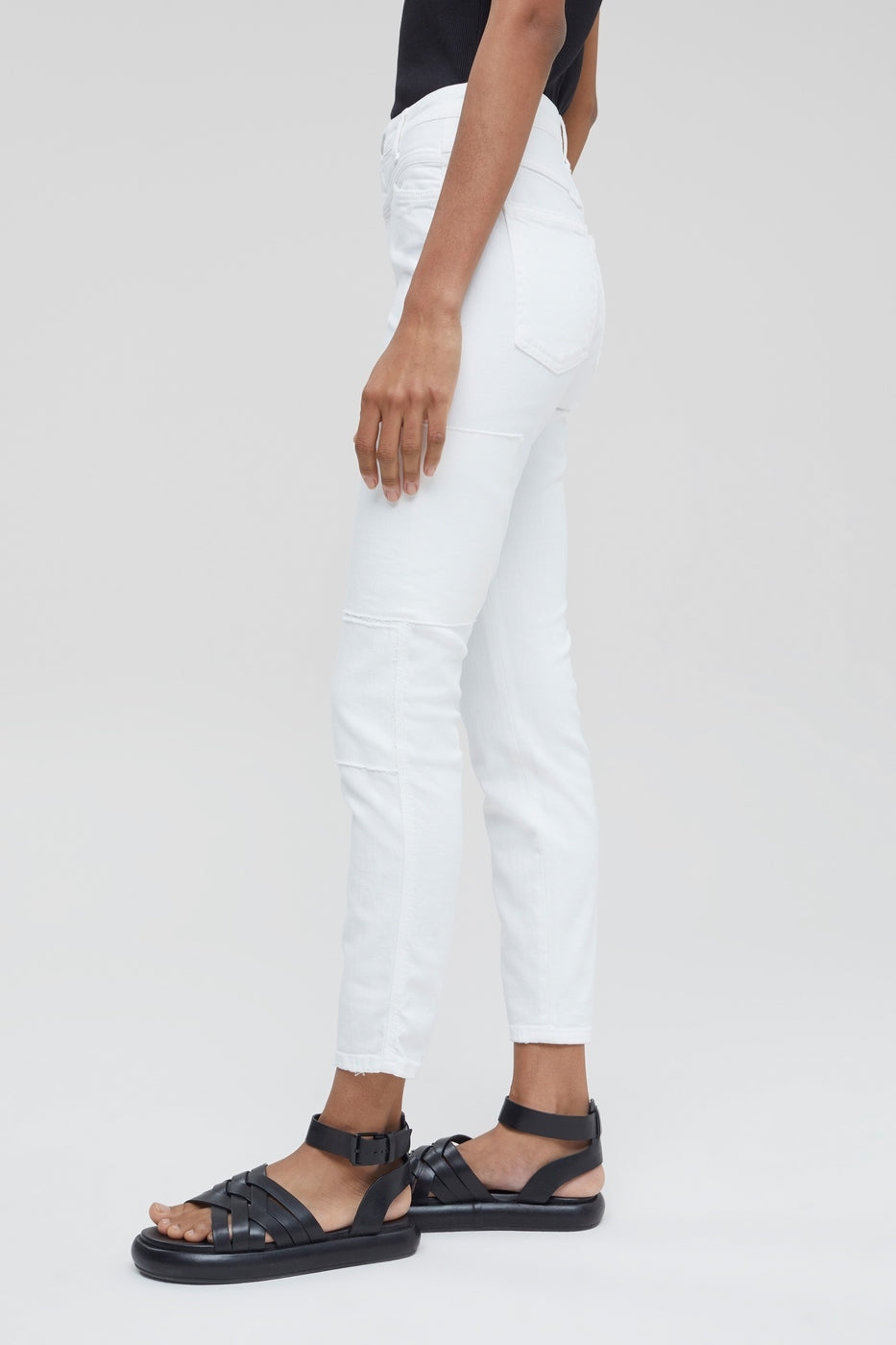 Closed - Skinny Pusher Jeans - White - Women's