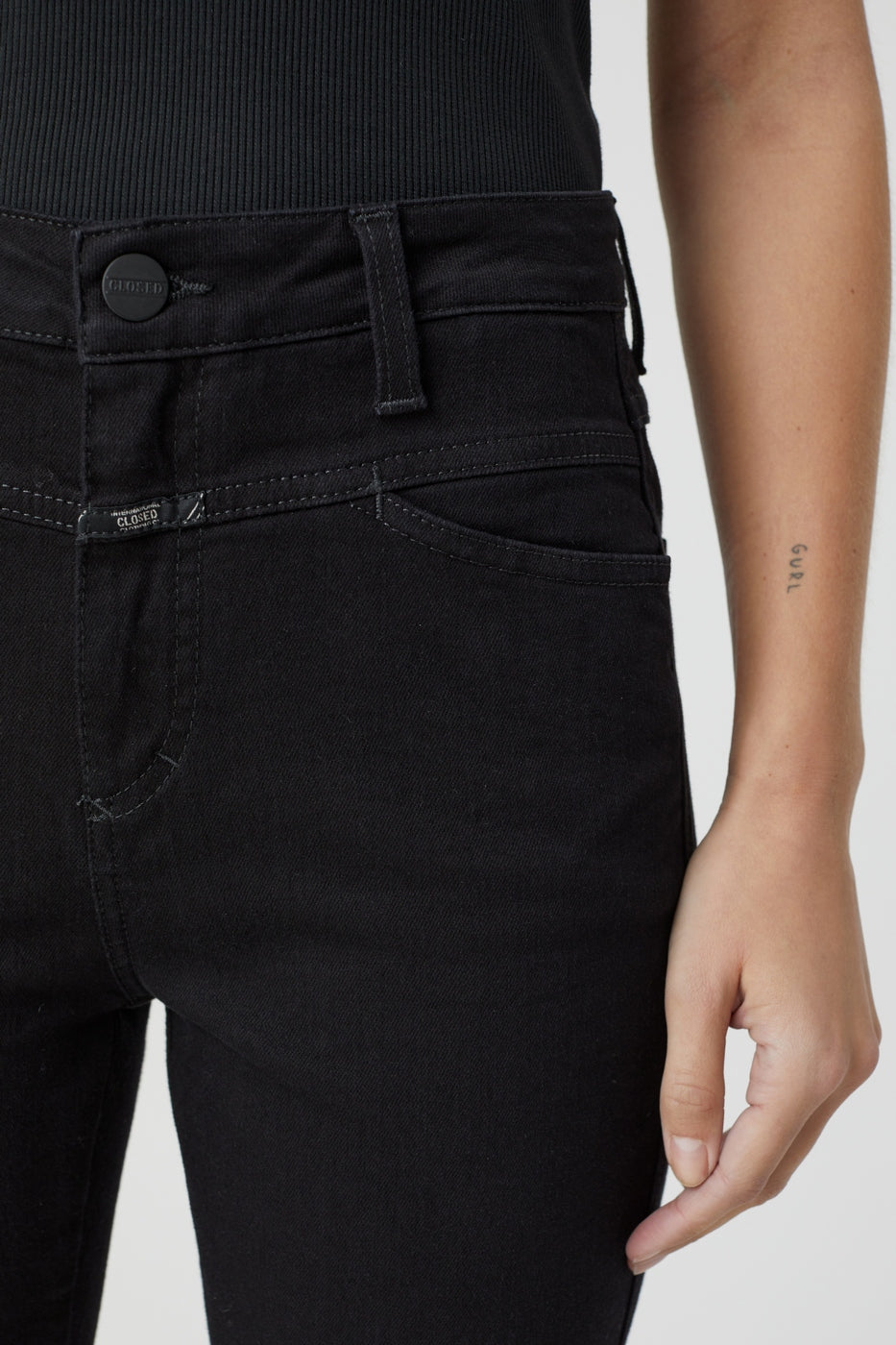 Jeans Skinny Pusher - Black - Femme