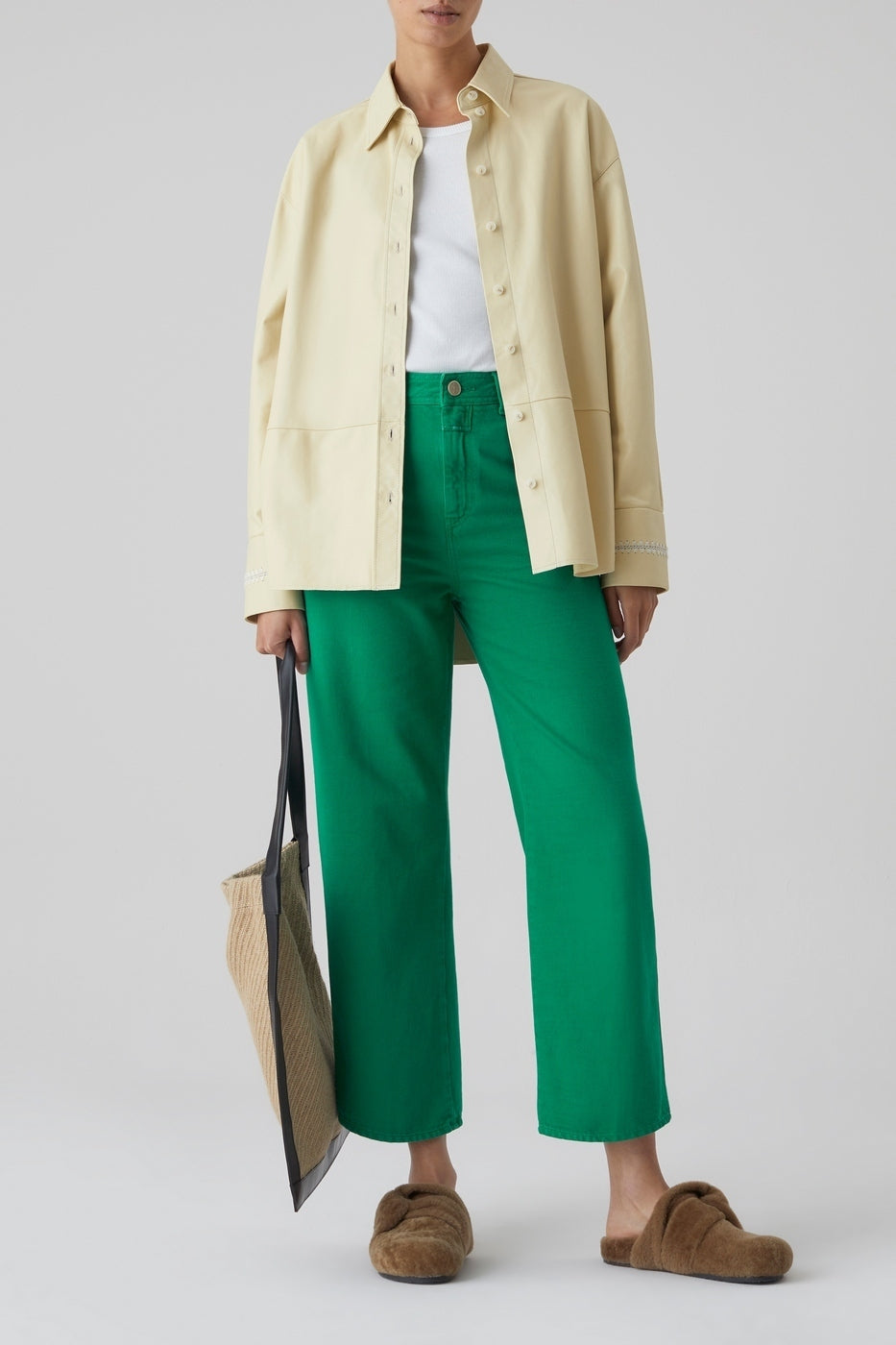 Vaqueros Neige - Green Patina - Mujer