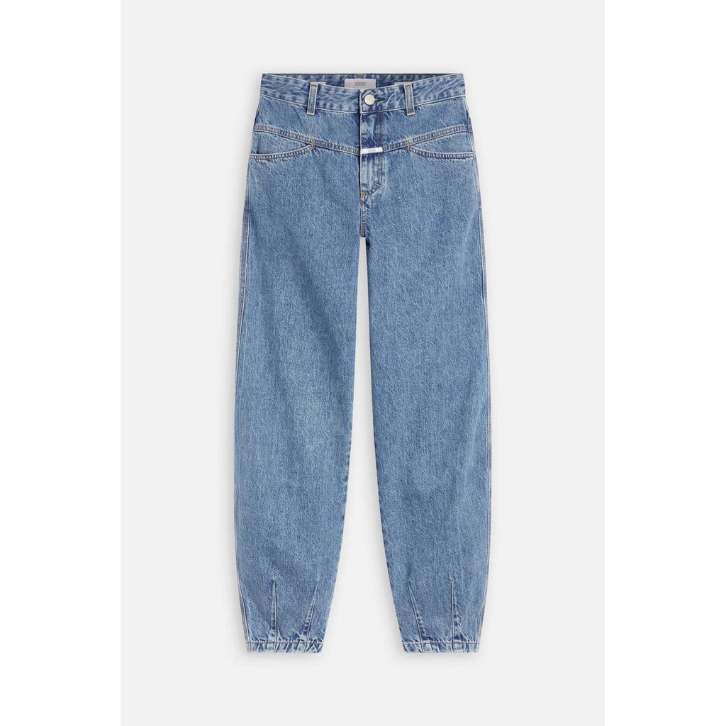 Jean Pedal Jeanie - Mid Blue - Femme