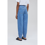 Jean Pedal Jeanie - Mid Blue - Femme