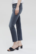 Cerrado - Starle Jeans - Gris medio - Mujer