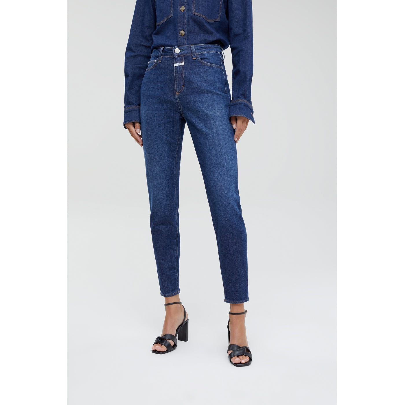 Jean Baker High - Dark Blue - Femme
