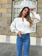 Irène beige cardigan