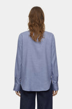 Camisa de Corte Recto - Dark Night - Mujer