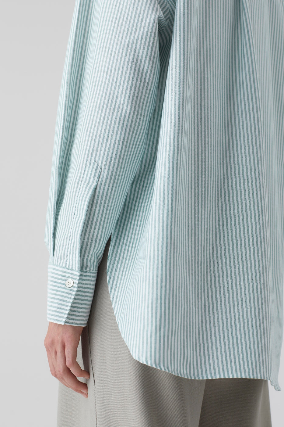 Chemise Surdimensionnée - Green Patina - Femme