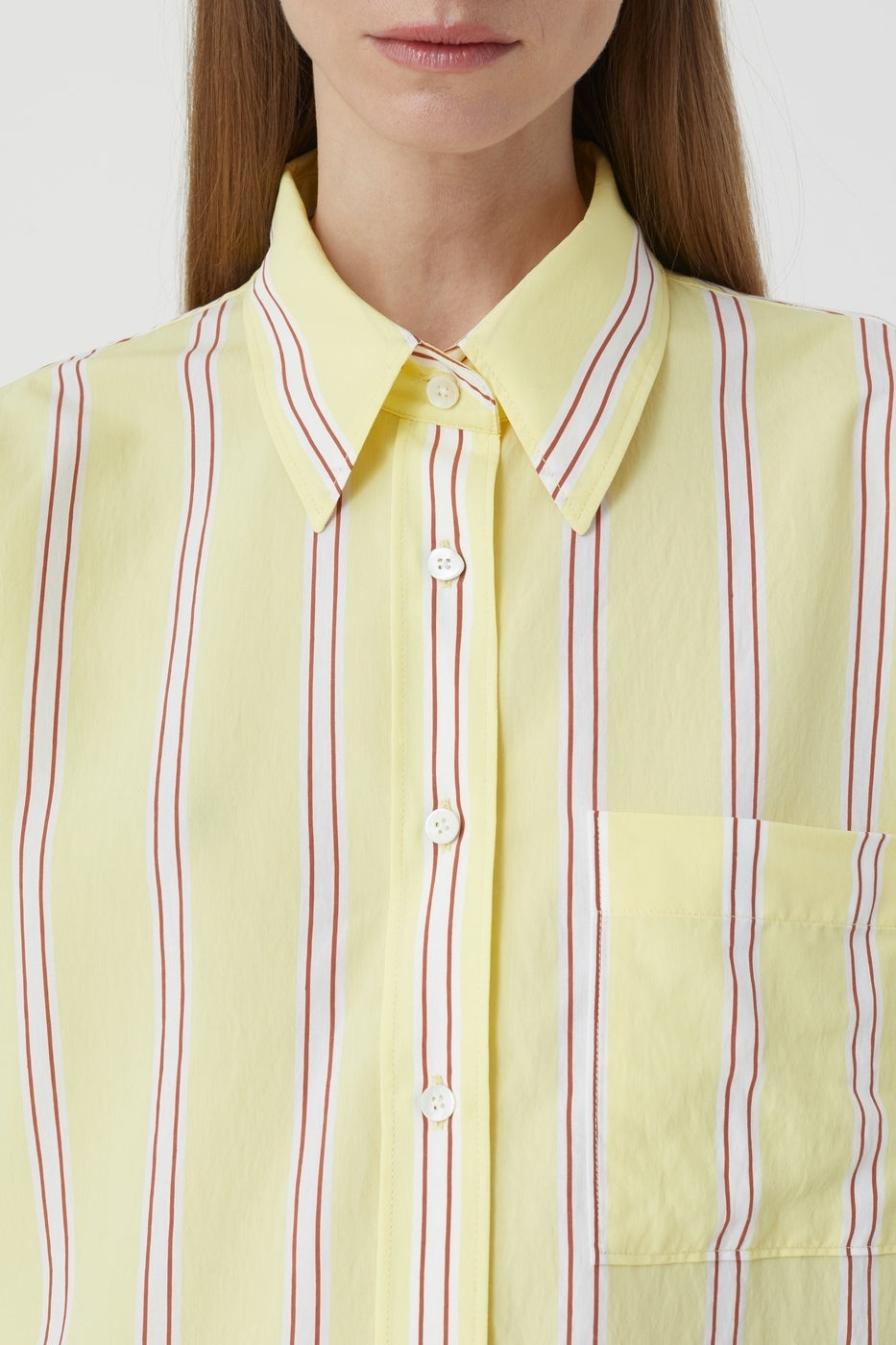 Camisa Oversize - Yellow Orchid - Mujer