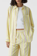 Camisa Oversize - Yellow Orchid - Mujer