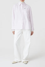 Camisa Oversize - Light Orchid - Mujer