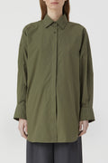 Camisa Espalda Abierta - Industrial Green - Mujer