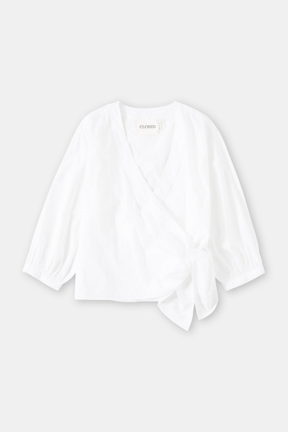 Haut Enveloppé - White - Femme