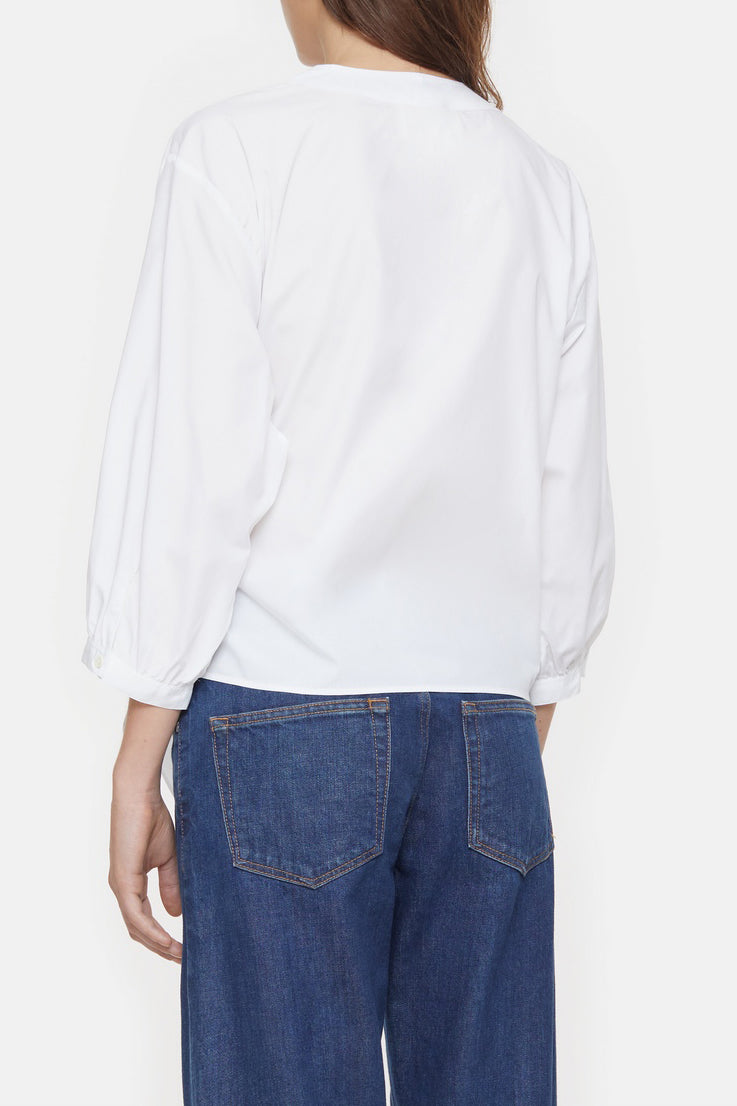 Haut Enveloppé - White - Femme