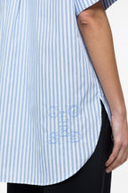 Chemise Surdimensionnée - Blue Horizon - Femme