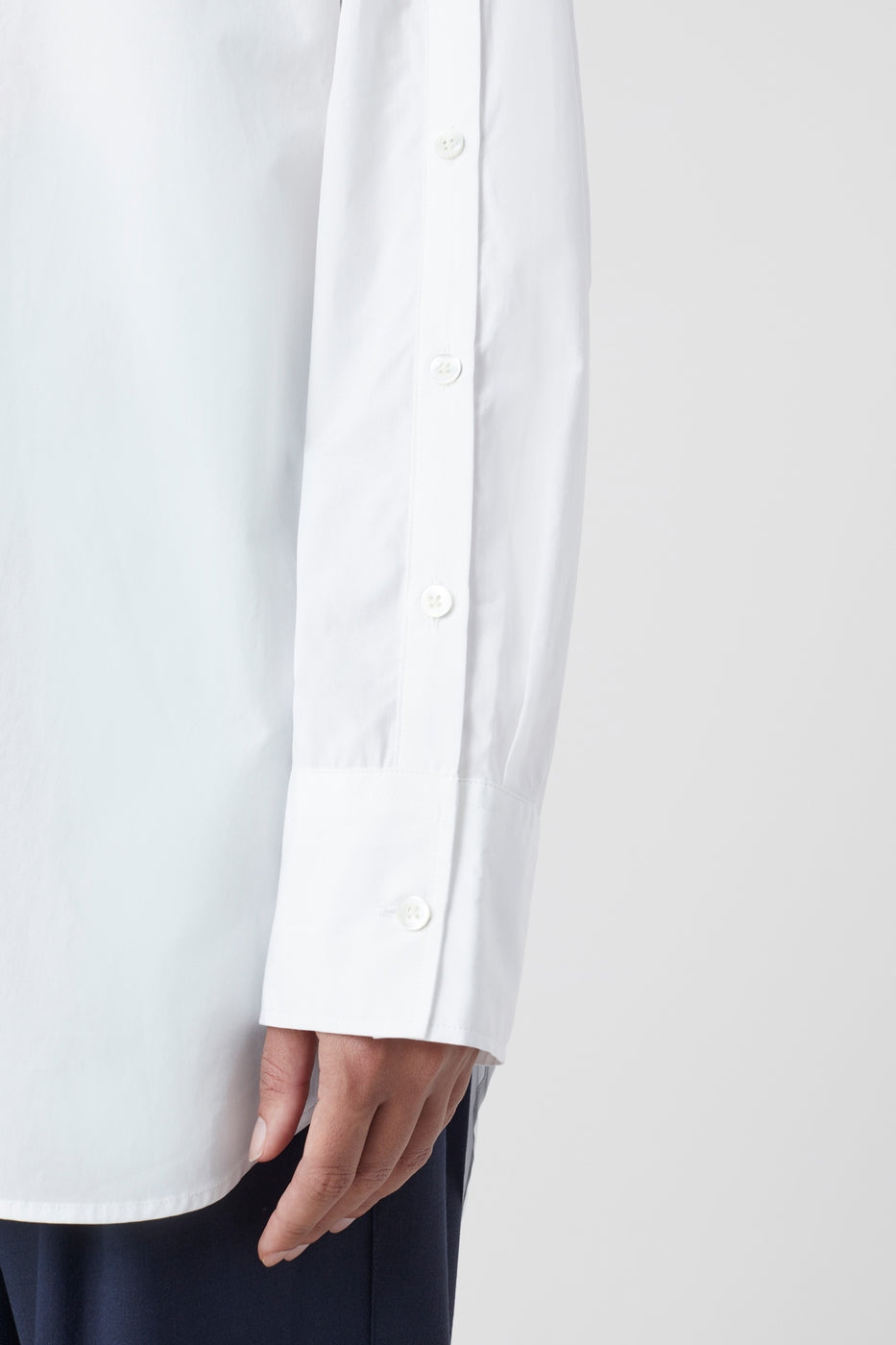 Closed - Shirt With Seam Page Detail - White - Women