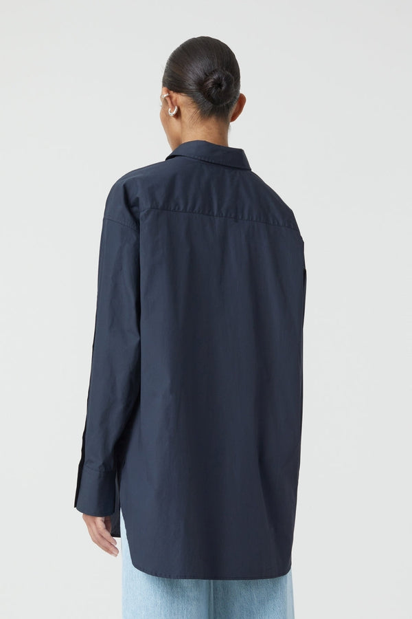 Closed - Chemise Avec Détail De Page De Couture - Dark Night - Femme