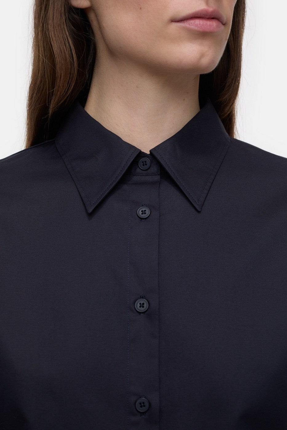 Closed - Chemise À La Taille - Dark Night - Femme