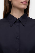 Closed - Chemise À La Taille - Dark Night - Femme