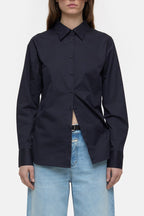 Closed - Chemise À La Taille - Dark Night - Femme