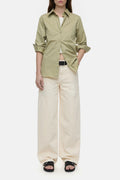 Camisa Entallada - Sage Tea - Mujer